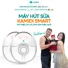 Máy đôi: Máy hút sữa rảnh tay không dây hoa sen Kamidi smart 24 smart doi