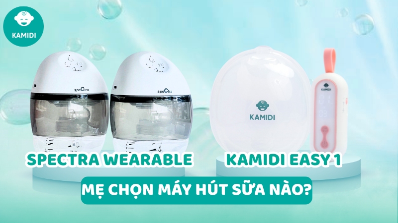 So sánh Kamidi Easy 1 và Spectra Wearable: Mẹ nên chọn máy hút sữa nào phù hợp? 4 so-sanh-kamidi-easy-1-va-spectra-wearable