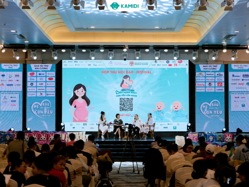 Kamidi đồng hành cùng Festival “Bầu Hạnh Phúc – Con Yêu Lớn Khỏe” 2025 của Chip Chip Luxury Center 2 kamidi-cung-festival-bau-hanh-phuc-con-yeu-lon-khoe