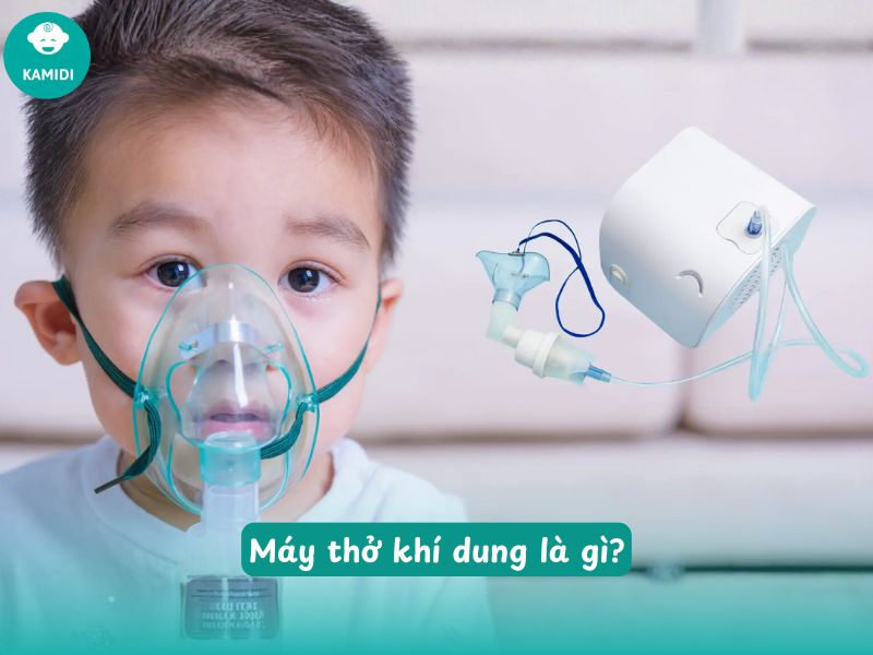 Hướng dẫn sử dụng máy thở khí dung đúng cách cho mẹ mới bắt đầu 2 Máy thở khí dung giúp chuyển thuốc thành sương mịn, dễ dàng đi sâu vào phổi của bé.