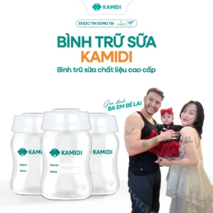 Bộ 3 bình trữ sữa Kamidi