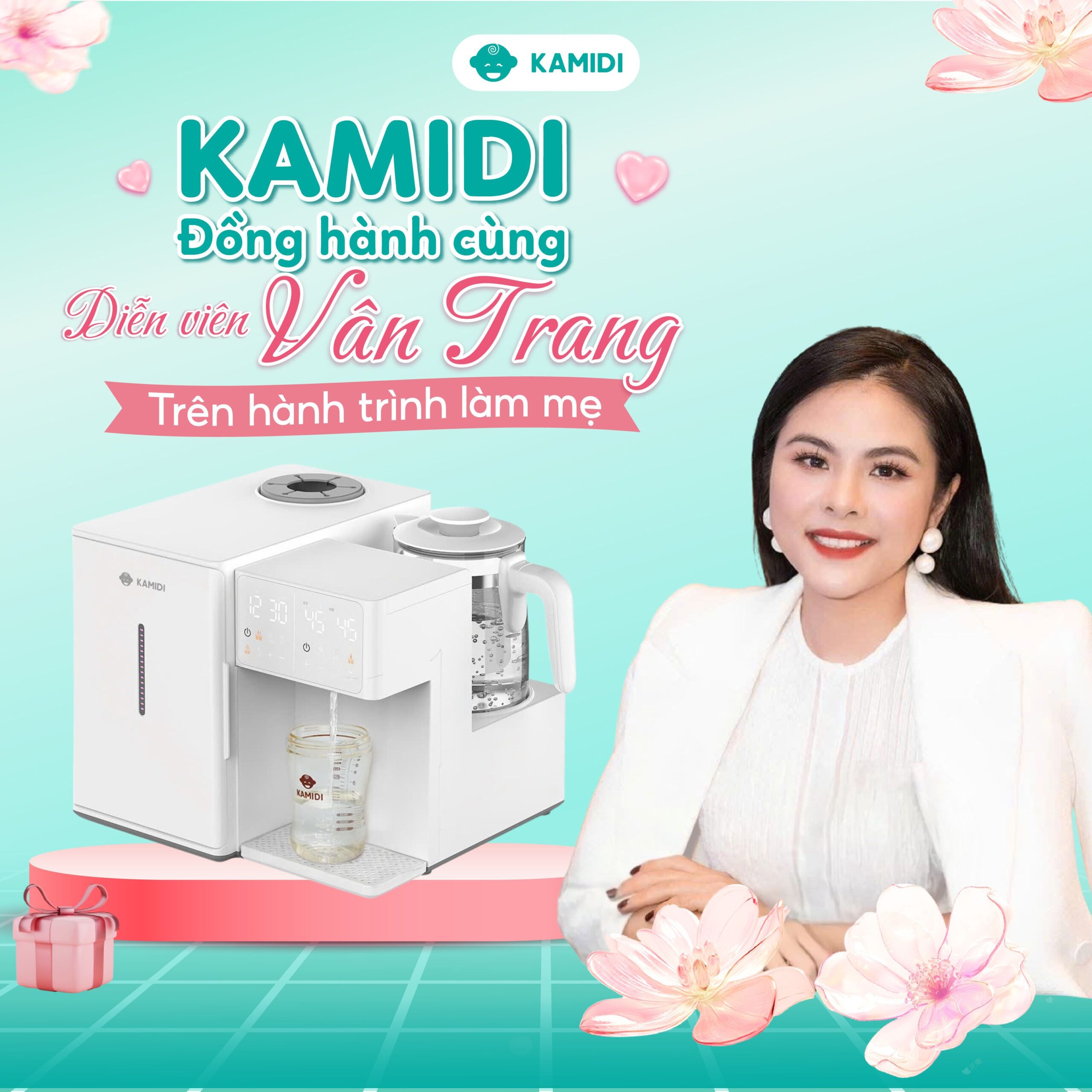 Máy tiệt trùng UV tích hợp đun nước pha sữa, lắc sữa và hâm sữa Kamidi Lux 2 1 lux 2 scaled