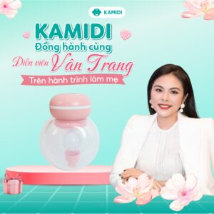 Máy hút sữa Kamidi Flow điện đơn rảnh tay gọn nhẹ