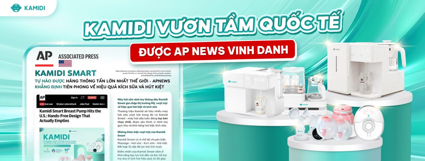 KOC mẹ bỉm châu Âu đánh giá cao máy hút sữa Kamidi Smart - Khả năng hút kiệt vượt trội vươn tầm quốc tế 4 Kamidi tự hào khi sản phẩm được vươn tầm quốc tế