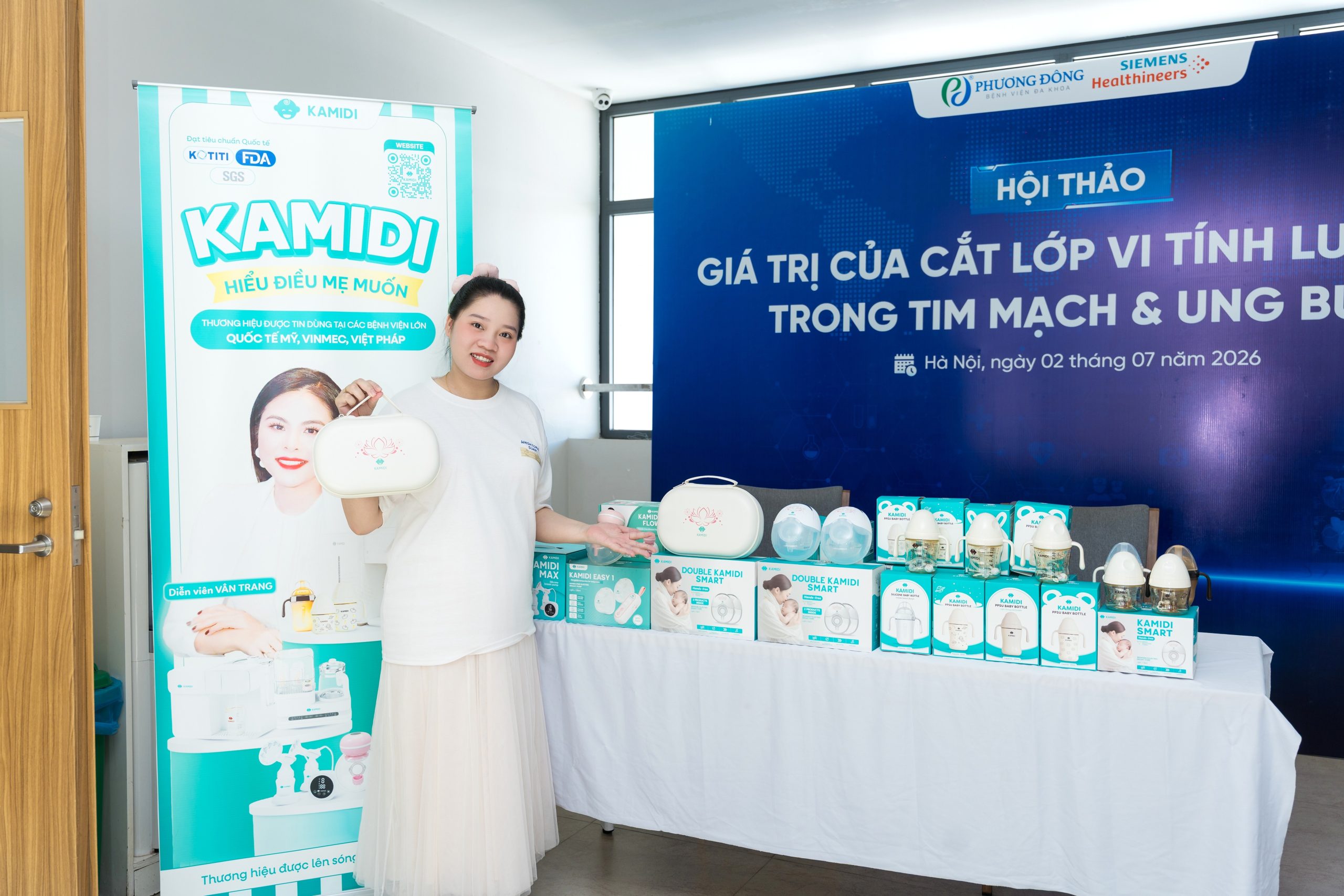 Kamidi hợp tác chiến lược cùng Bệnh viện Đa khoa Phương Đông - Kiến tạo giải pháp chăm sóc mẹ và bé theo tiêu chuẩn y khoa Quốc Tế 4 Kamidi không ngừng nghiên cứu và phát triển các giải pháp chăm sóc mẹ và bé hiện đại, an toàn và tiện lợi.