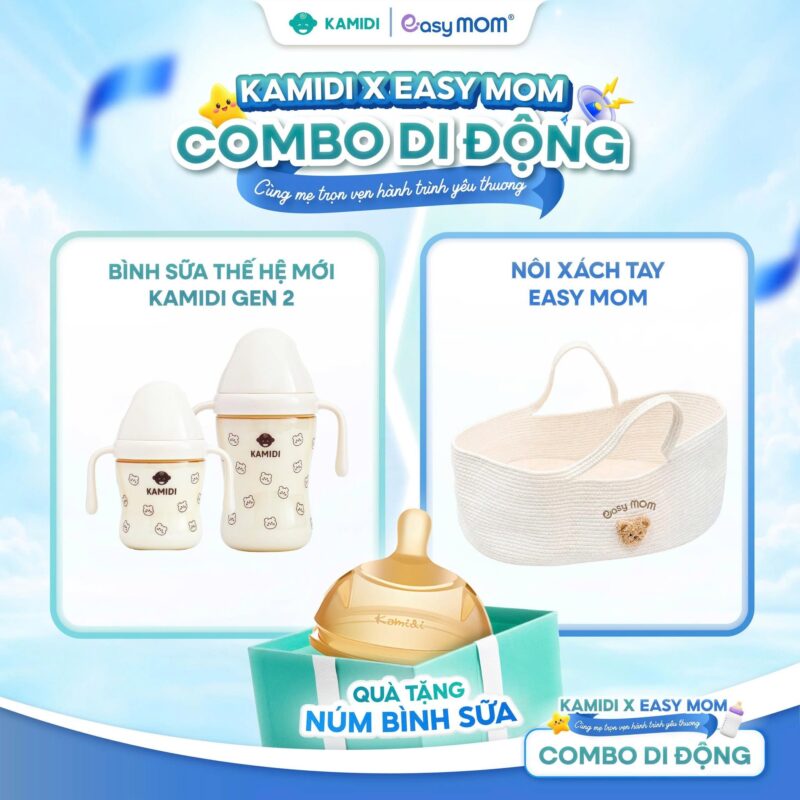 KAMIDI x EASY MOM: Màn collab “chấn động” giới bỉm sữa - Nhân đôi tiện ích chăm mẹ & bé 3 kamidi-x-easy-mom