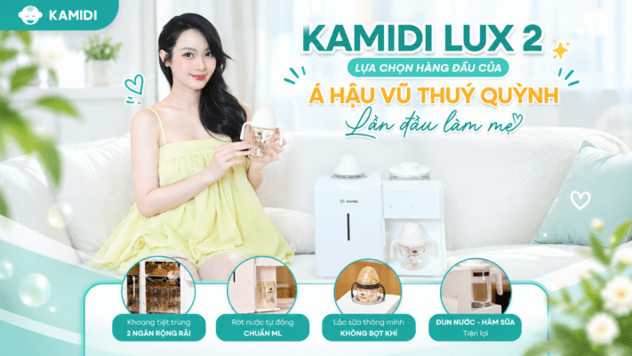 Kamidi rất vui khi được đồng hành cùng Á hậu Vũ Thúy Quỳnh ở nhiệm kỳ làm mẹ đầu tiên