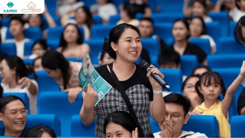 Kamidi x Khangbaby: Nhìn lại những khoảnh khắc đáng nhớ tại Festival Mẹ Bầu & Em Bé 2026 4 khangbaby festival me bau em be2